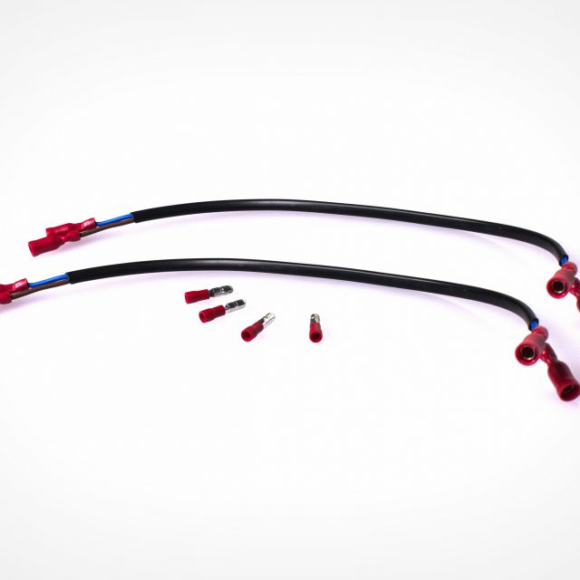 Kit de cabos elétricos para posicionamento dos indicadores nos painéis laterais da GP Line Honda CB1000R