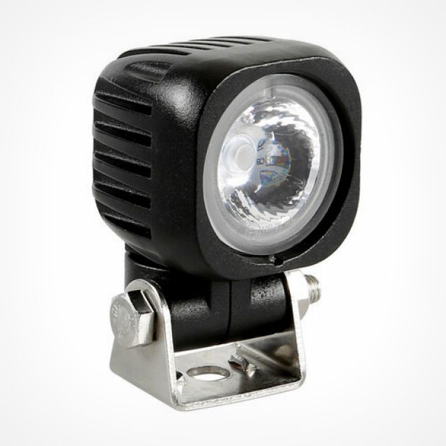 Cyclops-Square, pair of Led auxiliary lights, focus beam, 10 W