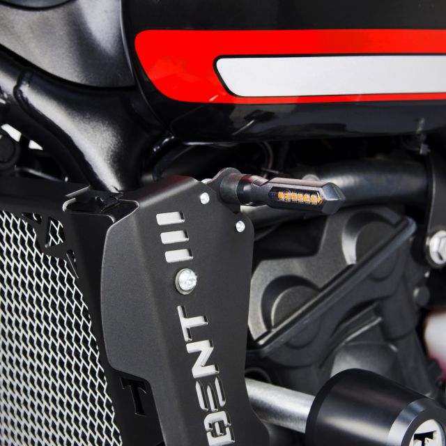 Kit de reposicionamento dos indicadores de direção dianteiros Triumph Trident 660