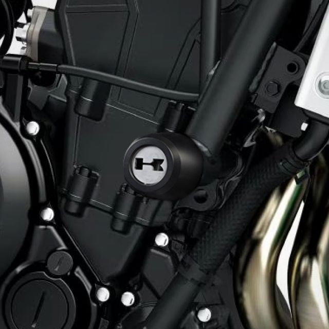 Kawasaki Z650RS engine guards kit
