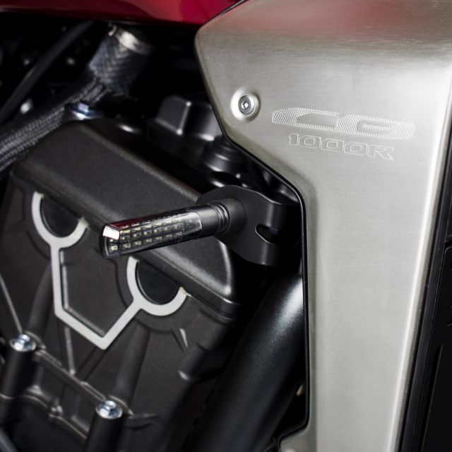 Honda CB1000R turn signals relocation kit
